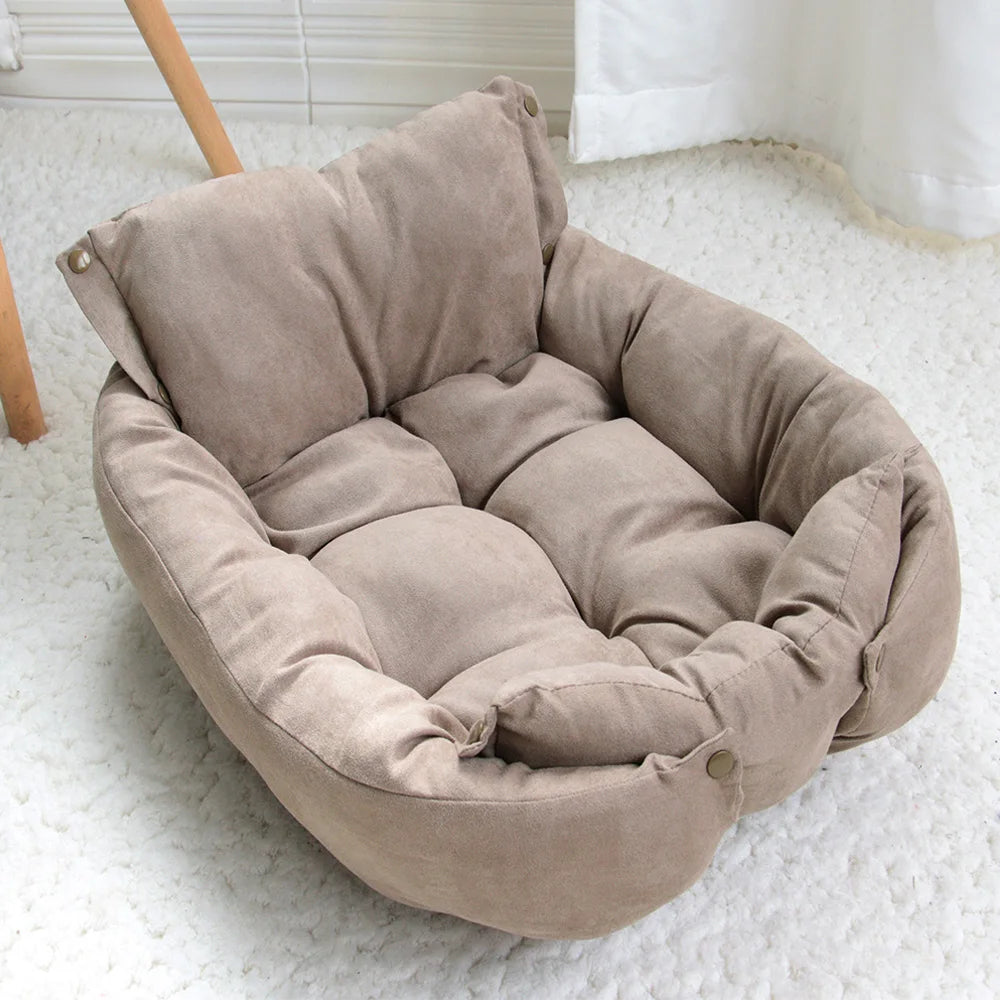 Cama multifunción 3 en 1 para perros y gatos, cálida y suave, para invierno, para cachorros y gatitos.