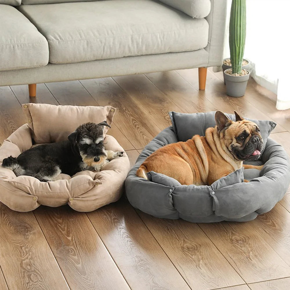 Cama multifunción 3 en 1 para perros y gatos, cálida y suave, para invierno, para cachorros y gatitos.