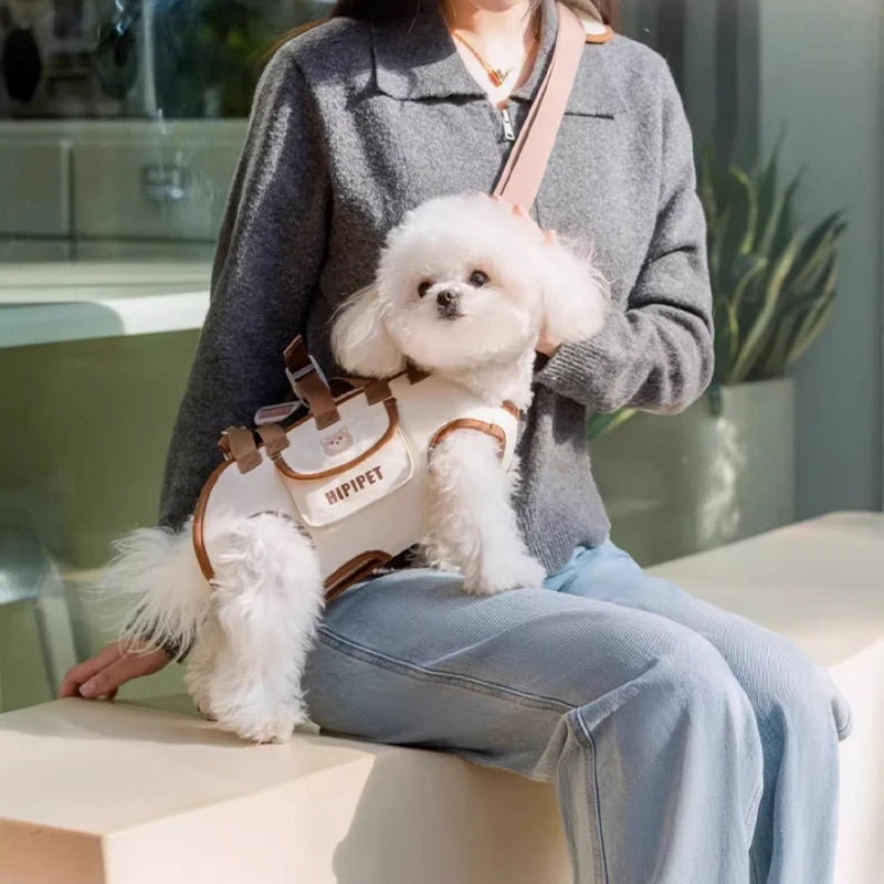 Bolsas portátiles para exteriores para perros, bolso cruzado cruzado, mochila ligera, productos para mascotas en general, accesorios para perros, suministros para perros